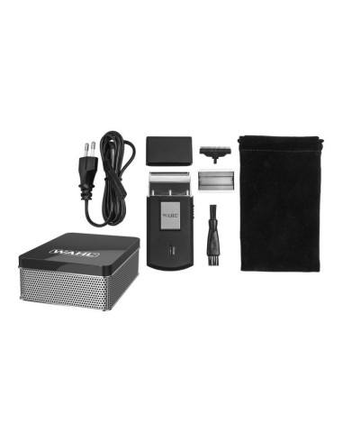Afeitadora portátil wahl travel shaver con bolsa de viaje