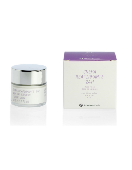 Oportunidad BOTÁNICA NUTRIENTS 79087 Crema reafirmante baba y aloe 50ml