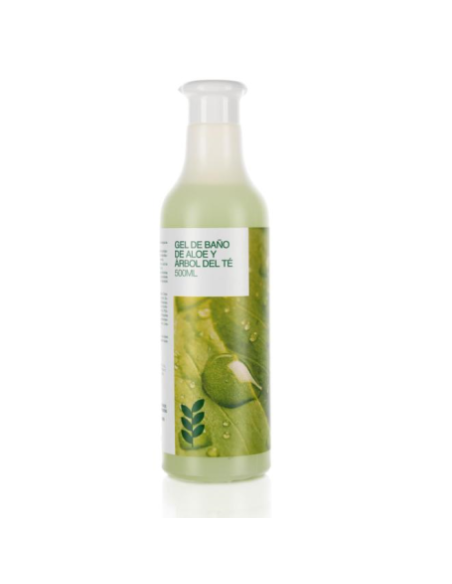 Oportunidad BOTÁNICA NUTRIENTS 79102 Gel baÑo aloe vera y arbol del te 500ml