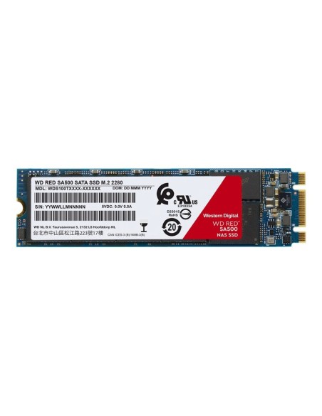 Oferta - Disco Duro Interno CSSD Red 2TB M.2 SATA WDS200T1R0B | kiwiku