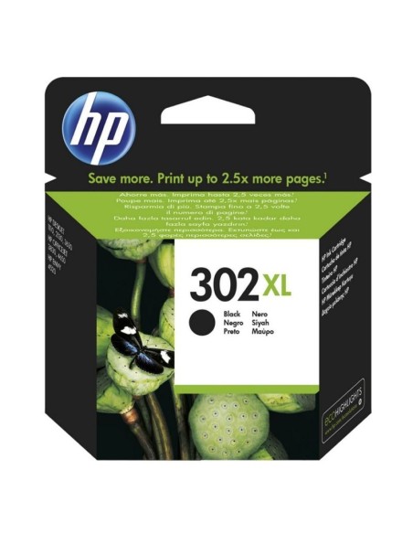 Oferta - Cartucho de tinta origiinal HP 302XL Negro F6U68AE