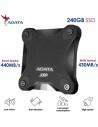 Disco Duro externo 2,5" SSD 240GB USB3 Adata SD600Q Negro