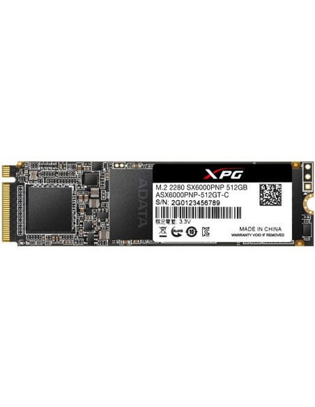 Disco Duro M2 SSD 512GB PCIE3 AData XPG SX6000 PRO 2280 kiwiku