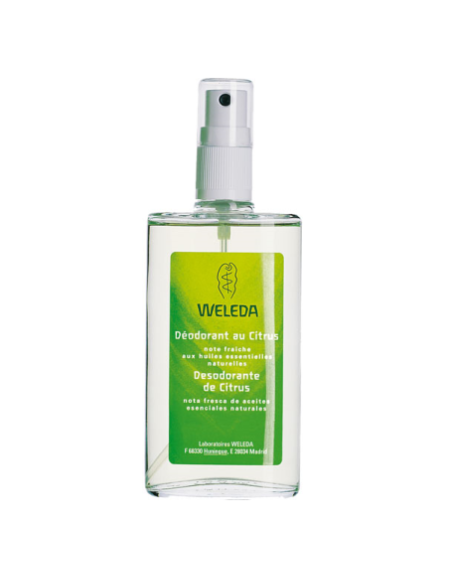 WELEDA Desodorante Spray de Citrus (1x 100 ml): Kiwiku.com: Belleza