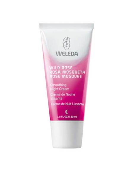 Crema Facial De Noche WELEDA Rosa Mosqueta 30 ml | Kiwiku