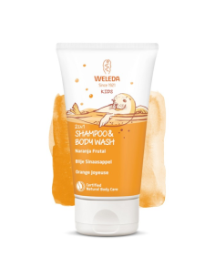 Ofertón WELEDA 18214 Champu y gel ducha naranja frutal 150ml
