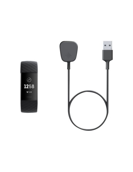 Mejor Precio en Fitbit Charge 3 Cable De Carga FB168RCC | kiwiku