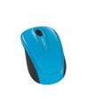 Ratón Microsoft móvil inalámbrico 3500, óptico, Azul GMF-00272