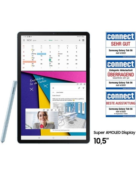 Samsung Galaxy Tab S6 WIFI 128GB Cloud Blue. SM-T860NZBADBT