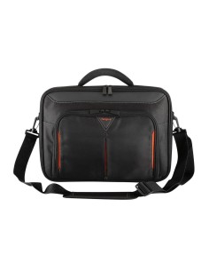 Maletin Targus classic 15-15.6 clamshell  Negra y Roja 2