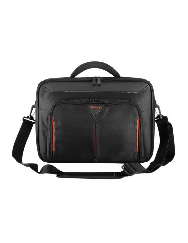 Maletin Targus classic 15-15.6 clamshell  Negra y Roja