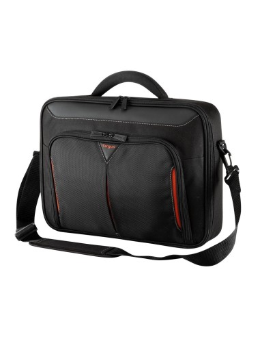 Maletin Targus classic 15-15.6 clamshell  Negra y Roja