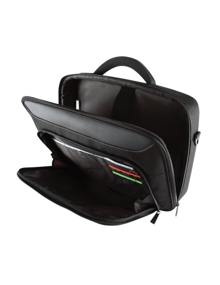 Maletin Targus classic 15-15.6 clamshell  Negra y Roja
