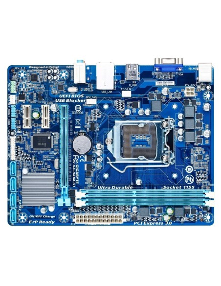 Gigabyte GA-H61M-S1 - Placa base (2 DDR3 2-CH/HD): Gigabyte: Kiwiku.com: Informática