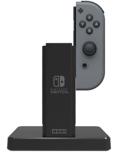 Base de carga hori charge stand para nintendo switch 4 joy-con 2