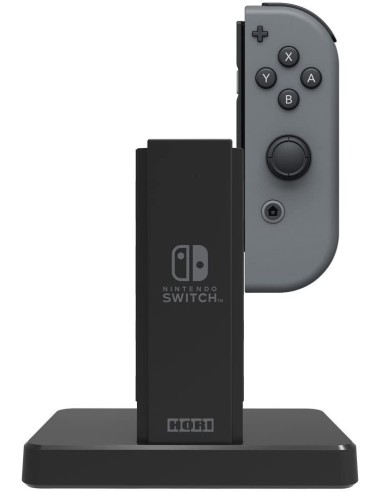 Base de carga hori charge stand para nintendo switch 4 joy-con