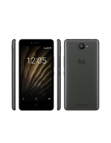 BQ Aquaris E5 - Smartphone, pantalla 5 pulgadas, resolución HD, memoria  interna 16 GB, conectividad 4G, color Negro Blanco