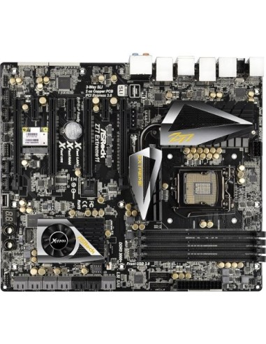 Asrock Z77 Extreme11 - Placa base (DDR3-SDRAM, DIMM, Dual, Intel, Core i3, Core i5, Core i7, Socket H2 (LGA 1155)): ASROCK: Kiwi