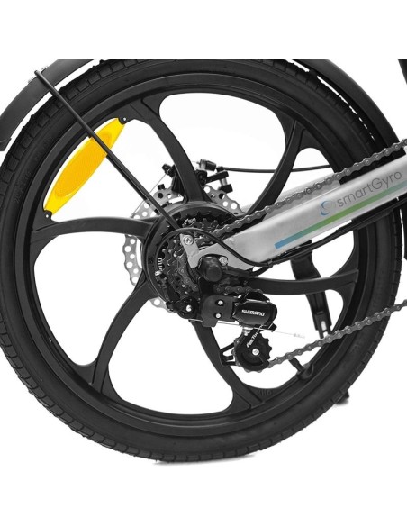 Bicicleta Eléctrica Woxter Smartgyro Ebike Crosscity Silver
