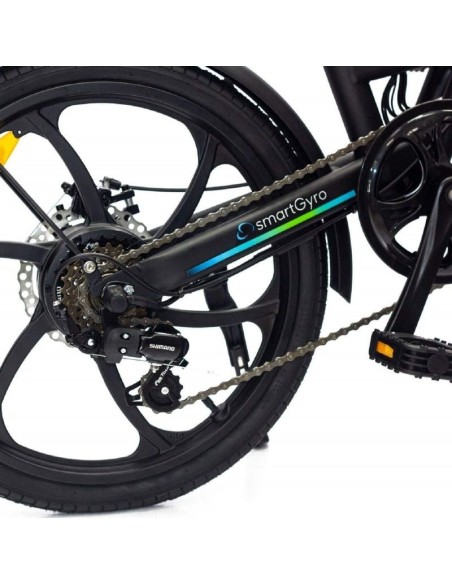Bicicleta Eléctrica Smartgyro Ebike Crosscity Negra SG27-165