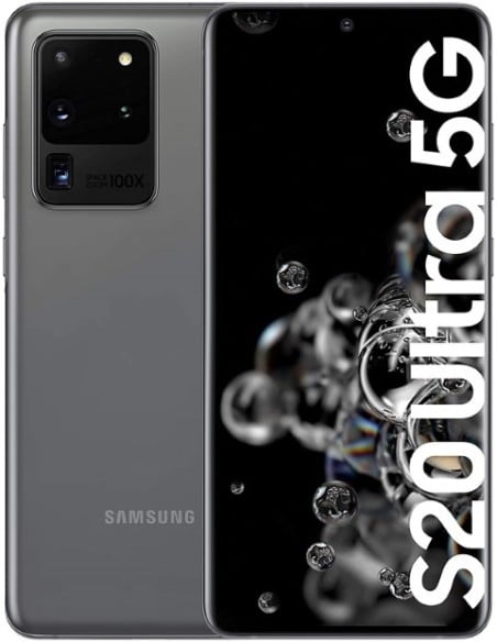 Telefono Samsung Galaxy S20 Ultra 5G Cosmic Gray 128GB 12Gb