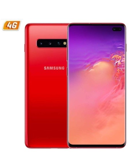 Telefono Smartphone Samsung Galaxy S10+ Rojo 128gb 8gb Kiwiku