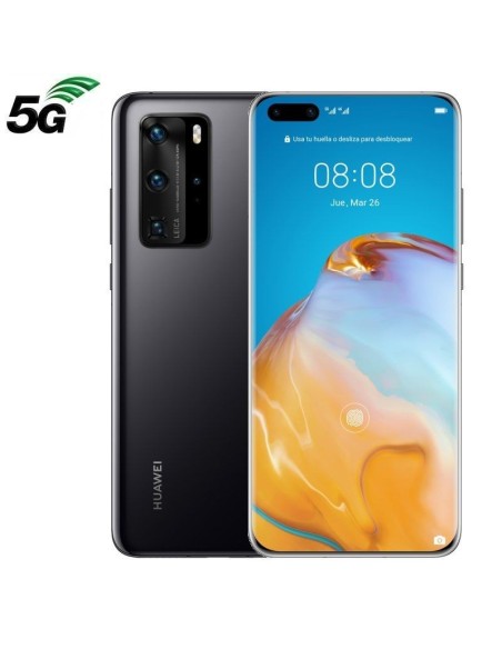 Teléfono Móvil Huawei P40 Pro Negro 256Gb 8Gb 5G. 51095EYG