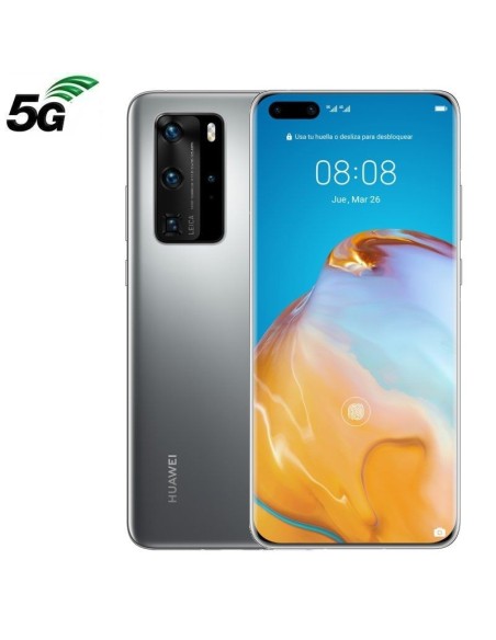 Telefono Móvil Huawei P40 Pro Plata 256Gb 8Gb 5G 51095CAG
