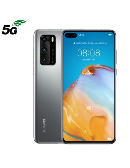 Oferta Teléfono Móvil Huawei P40 Plata 128gb 8gb ram 51095BYV