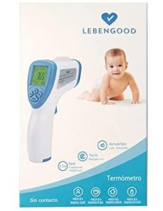 Termómetro Médico Digital Lebengood Infrarrojos Lectura Rápida
