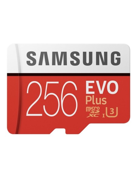 Tarjeta MicroSD Samsung EVO Plus 256Gb Adaptador MB-MC256HA