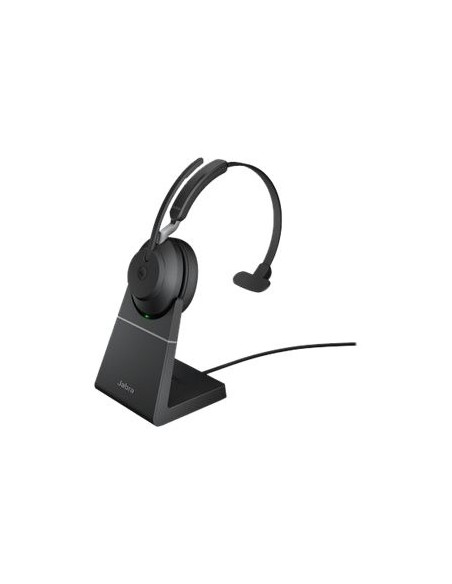 Jabra Evolve2 65 HS+Stand MS Mono Bluetooth Negro 26599-899-989