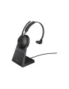 Jabra Evolve2 65 HS+Stand MS Mono Bluetooth Negro 26599-899-989