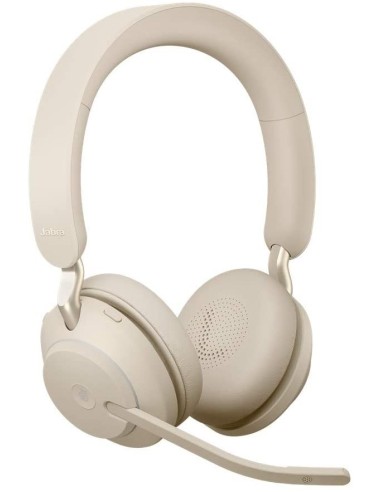 Jabra Evolve2 65 Auriculares MS Stereo Beige 26599-999-898