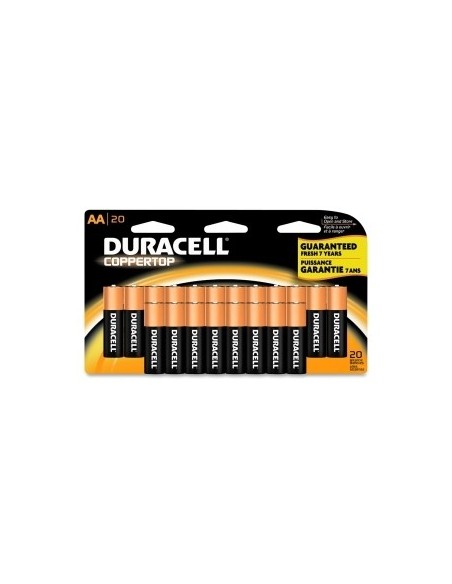 Duracell - Pila Alcalina Plus Power, AA, 20 Unidades