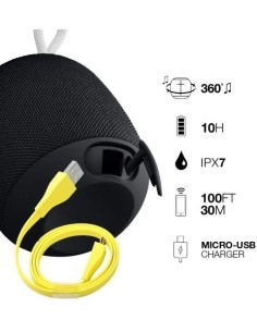 Ultimate Ears UE Wonderboom Altavoz Inalámbrico Acuático Lila 2