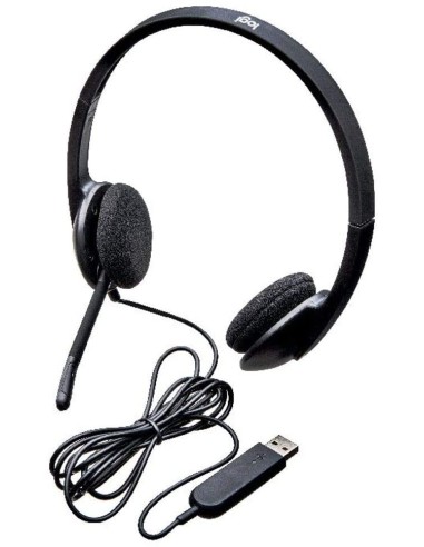 Logitech H340 Auriculares de diadema micrófononegro 981-000475