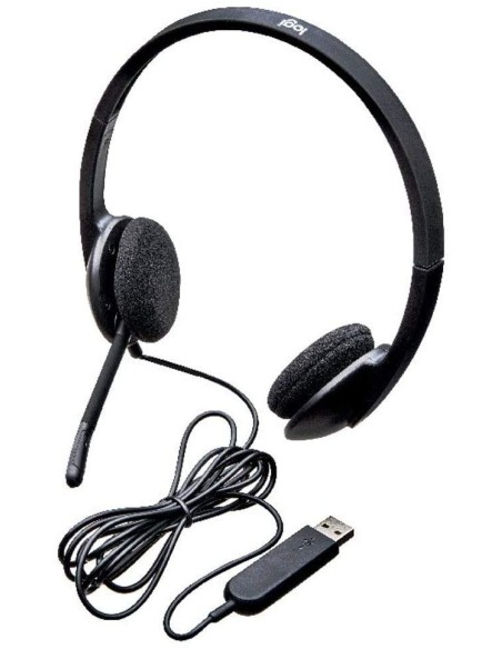 Logitech H340 Auriculares de diadema micrófononegro 981-000475