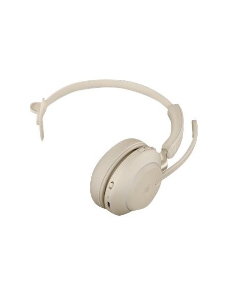 Oferta Jabra Evolve2 65 ms mono auriculares diadema beige