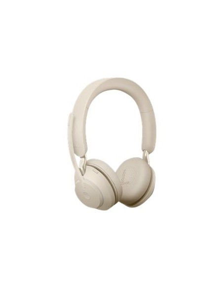 Oferta Auriculares Jabra Evolve2 65 HS+Stand UC Stereo Beige