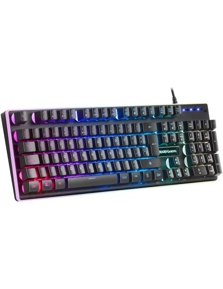 Teclado mars gaming hibrido mecanico red switch rgb MK320ES