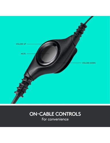 Comprar Auriculares con microfono Logitech USB H390 kiwiku