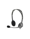 Logitech H111 - Auriculares con microfono estéreo Gris 981-000593