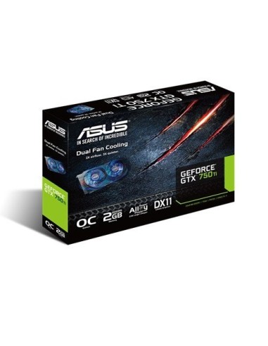 ASUS 90YV05J0-M0NA00 - Tarjeta gráfica con GeForce GTX 750 Ti 2 GB ddr5 sdram
