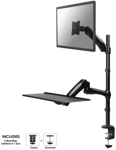 Oferta FPMA-D500KEYB La Estación de Trabajo NewStar | kiwiku
