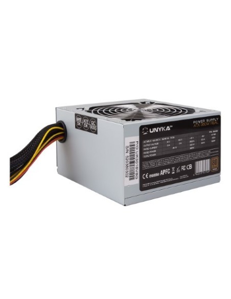 Fuente de alimentación Unykach 52038 350W ATX 80 PLUS Bronze