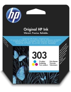 Cartucho De Tinta Original HP 303 Tri-Color | Kiwiku