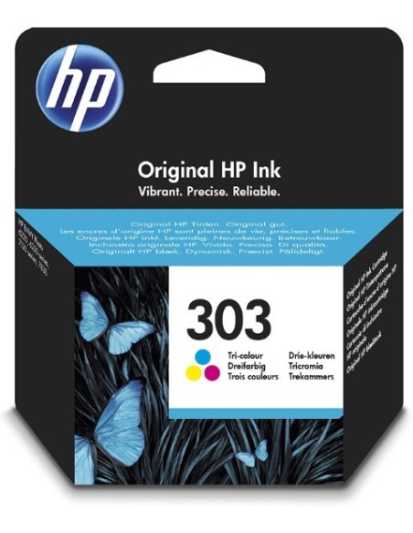 Cartucho De Tinta Original HP 303 Tri-Color | Kiwiku