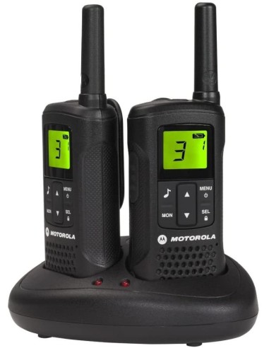 Oferta Motorola P14MAA03A1BD Walkie talkies t60 pack Negros