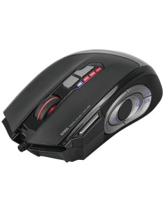 Raton Gaming Scorpion Negro Led Usb 12 Botones G986 8000Dpi.